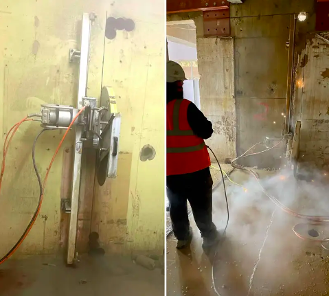 Tracking Sawing London BC Diamond Drilling & Sawing Ltd 3