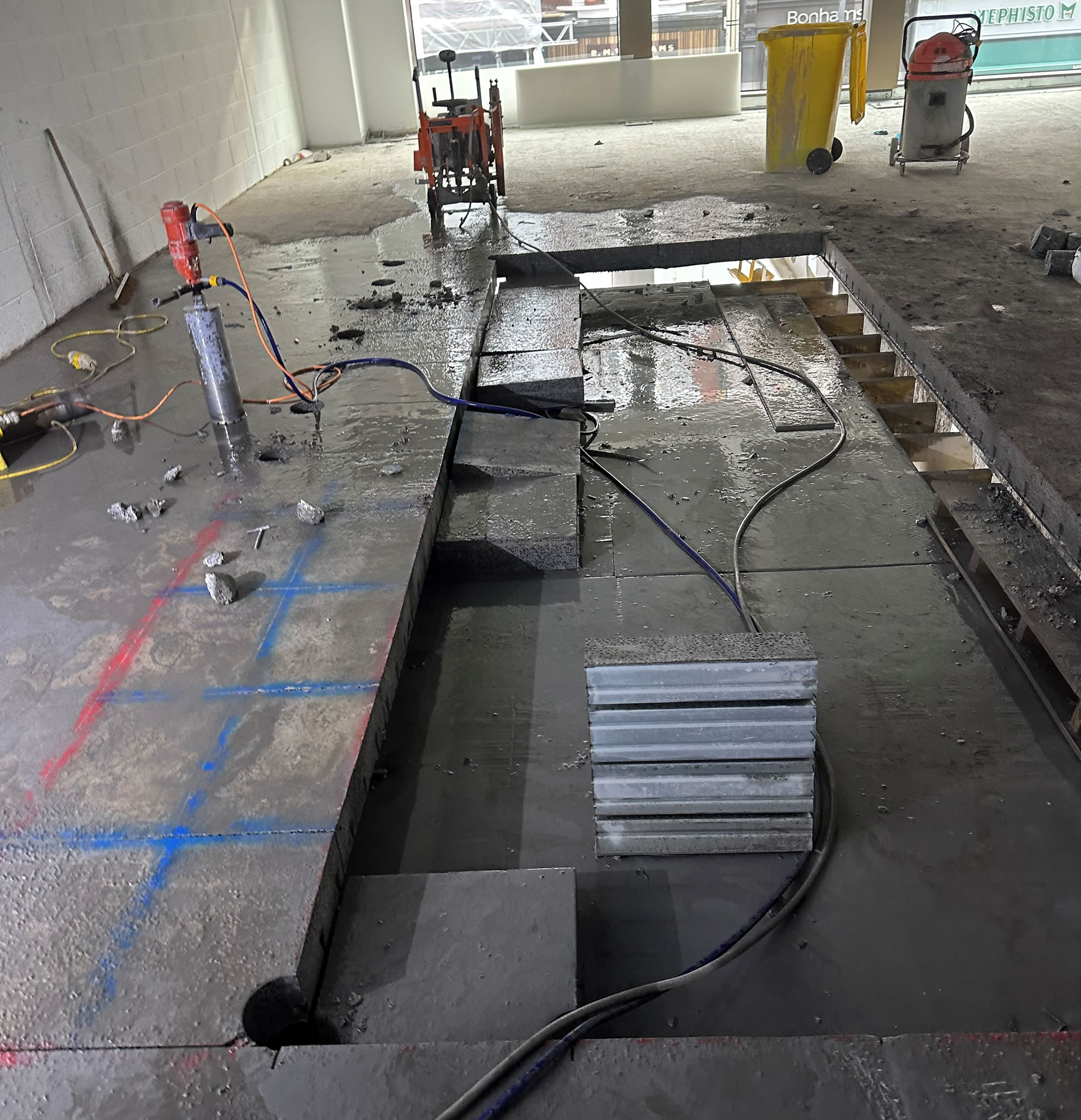 Diamond Drilling for Stitch Drilling