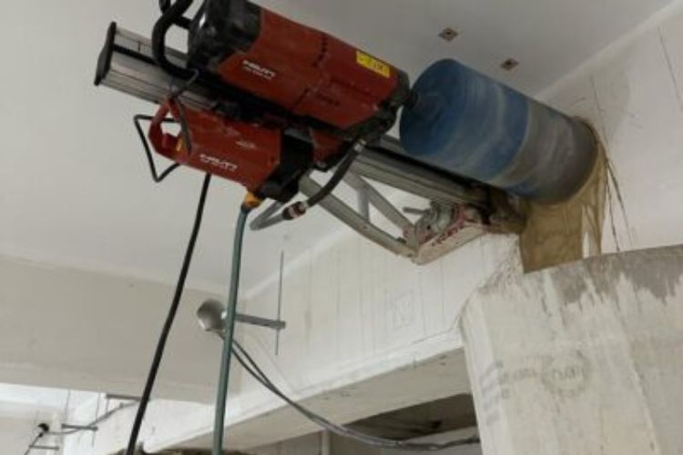 HVAC core drilling london