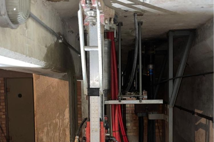 ceiling core drilling london