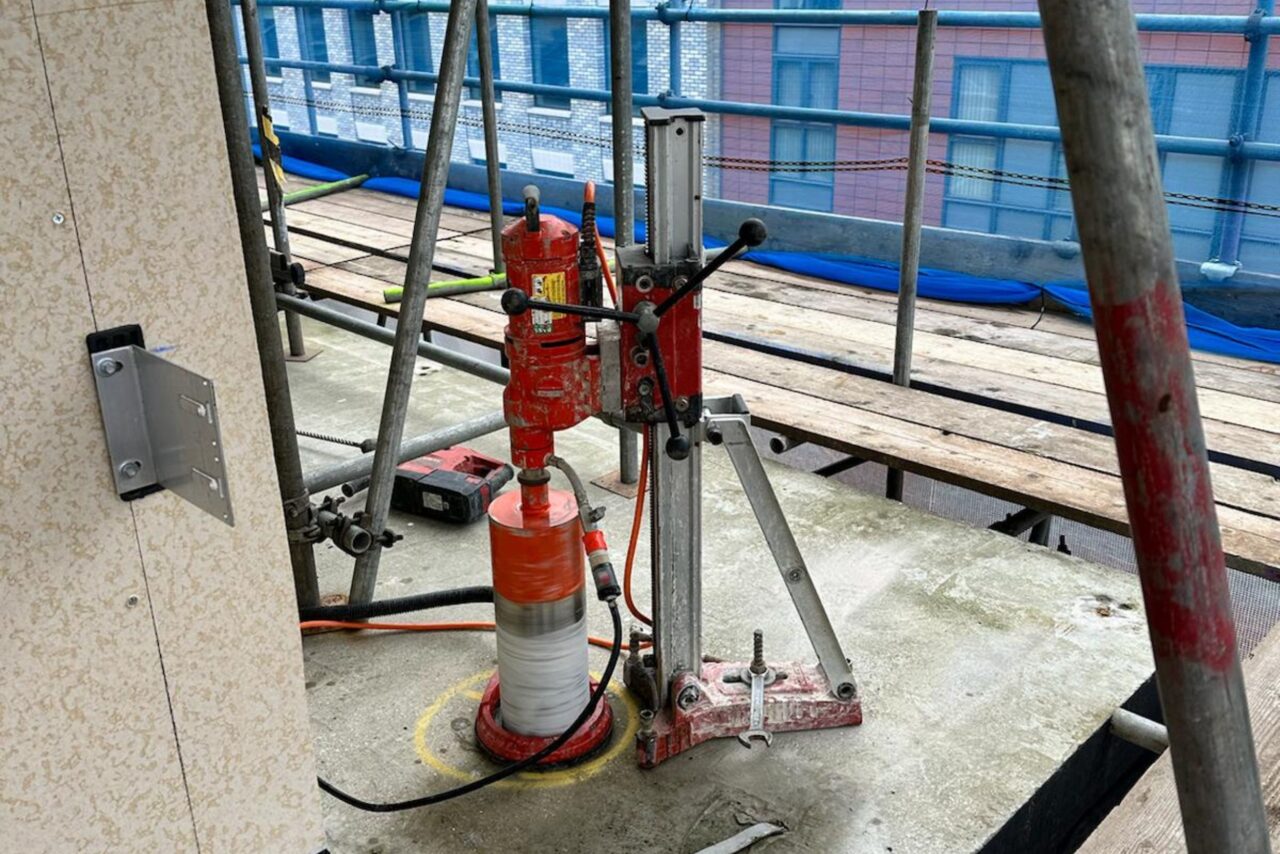 10 127mm Diameter Balcony Drainage Holes in Islington